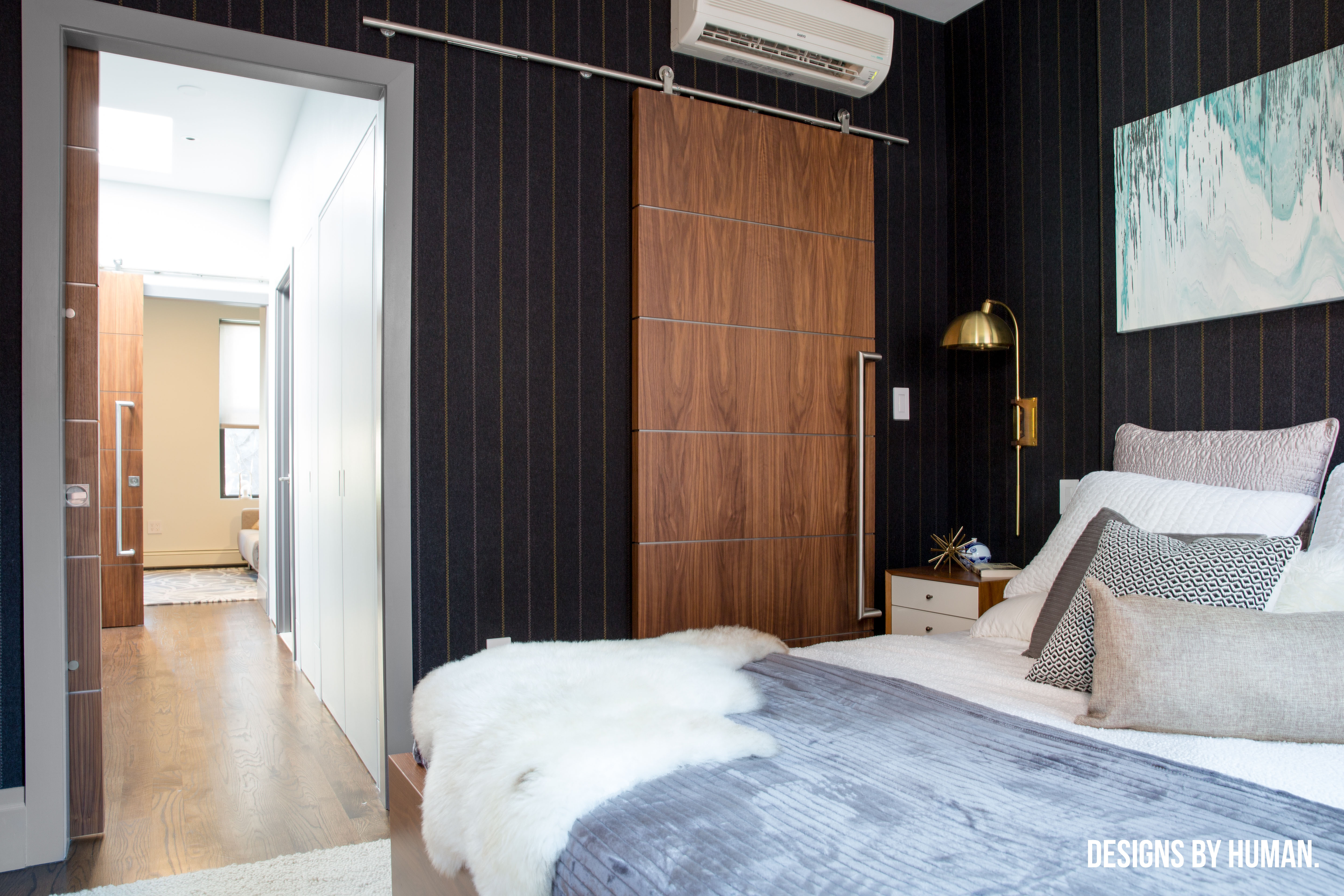 maya romanoff blanket -harlem townhouse